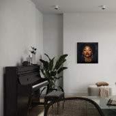 アフリカ系アメリカ人ポートレート作品 キャンバスプリント