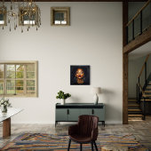 アフリカ系アメリカ人ポートレート作品 キャンバスプリント