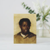 アフリカ系アメリカ人ポートレート ポストカード (スタンド正面)
