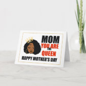 アフリカ系アメリカ人マザーズデイカード カード (正面)