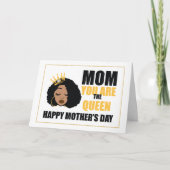 アフリカ系アメリカ人マザーズデイカード カード (正面)