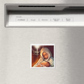 アフリカ系アメリカ人マドンナクリスマスマグネット マグネット