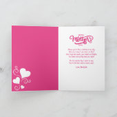 アフリカ系アメリカ人ママ&ドーターマザーズデイ・クイーン カード (内部)