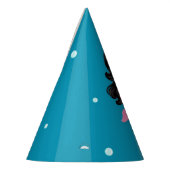 アフリカ系アメリカ人マーメイド誕生日パーティーハット パーティーハット (左)