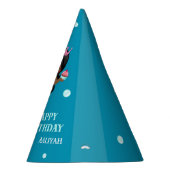 アフリカ系アメリカ人マーメイド誕生日パーティーハット パーティーハット (右)