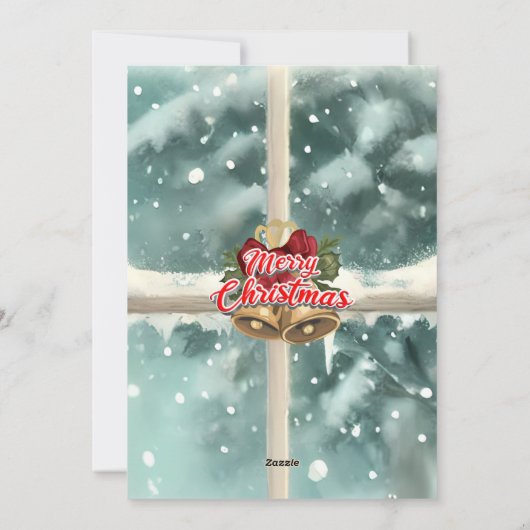 アフリカ系アメリカ人ミセス・クロース・クリスマスカード シーズンカード (裏面)