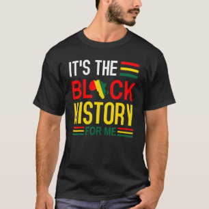 アフリカ系アメリカ人メラニンの黒い歴史 Tシャツ