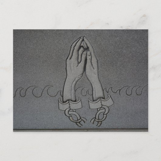 アフリカ系アメリカ人モニュメントサバンナグルジア ポストカード (正面)