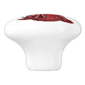 アフリカ系アメリカ人ラディバグ妖精の国パーティー セラミックノブ (側面)