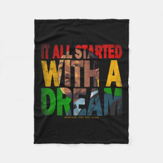 アフリカ系アメリカ人リーダーとしての黒人歴史月間 フリースブランケット