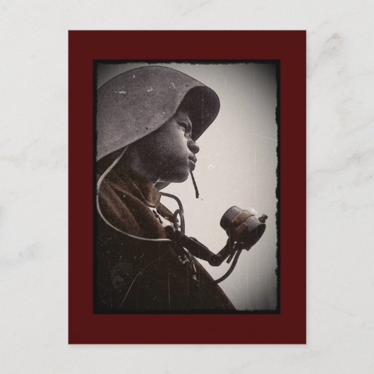 アフリカ系アメリカ人ロージー・リベッター ポストカード (正面)