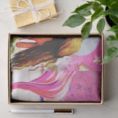 アフリカ系アメリカ人人魚ティッシュ 薄葉紙 (ギフト)