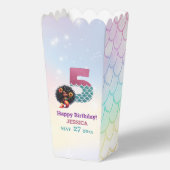 アフリカ系アメリカ人人魚メイド第5誕生日 フェイバーボックス (正面)