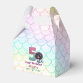 アフリカ系アメリカ人人魚メイド第5誕生日 フェイバーボックス (正面サイド)