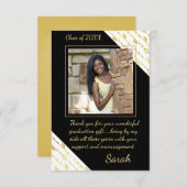 アフリカ系アメリカ人写真サンキューカード サンキューカード (正面/裏面)