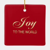 アフリカ系アメリカ人出生アートクリスマスオーナメント セラミックオーナメント (裏面)