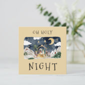 アフリカ系アメリカ人出生クリスマスカード シーズンカード (スタンド正面)