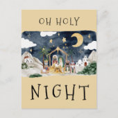 アフリカ系アメリカ人出生クリスマスカード シーズンポストカード