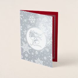 アフリカ系アメリカ人出生シーン実在クリスマス 箔カード