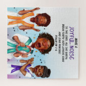 アフリカ系アメリカ人合唱団 ジグソーパズル (横)