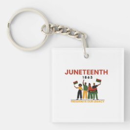 アフリカ系アメリカ人向け Juneteenth フリーダムデイ Tシャツ キーホルダー