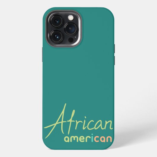 アフリカ系アメリカ人向けCase-Mate iPhoneケース iPhone 13 Pro Maxケース (裏面)