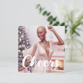 アフリカ系アメリカ人女性のがんサバイバーの喜び シーズンカード (スタンド正面)