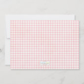 アフリカ系アメリカ人女性のカーボーイの馬の誕生日パーティー 招待状 (裏面)