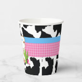 アフリカ系アメリカ人女性のカーボーイウェスタン誕生日パーティー 紙コップ (左)