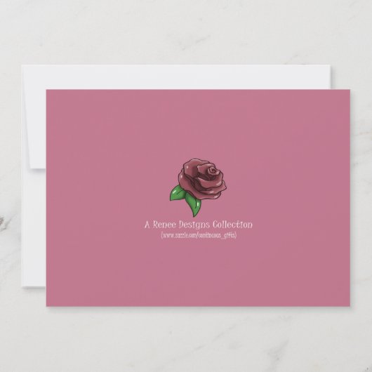 アフリカ系アメリカ人女性のカーボーイ誕生会 招待状 (裏面)