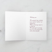 アフリカ系アメリカ人女性のカーボーイ誕生日 カード (内部)