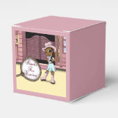 アフリカ系アメリカ人女性のカーボーイ誕生日 フェイバーボックス (正面サイド)