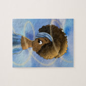 アフリカ系アメリカ人女性パズル、8"x10"、110点 ジグソーパズル (横)