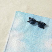 アフリカ系アメリカ人女性ビーチタオル ビーチタオル (インサイチュ)