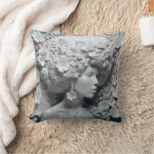 アフリカ系アメリカ人女性ブラッククイーンメラニンポピン クッション (ブランケット)