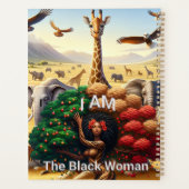 アフリカ系アメリカ人女性プランナー:ライフスタイル プランナー手帳 (裏面)