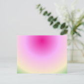 アフリカ系アメリカ人女性メリークリスマス シーズンポストカード (スタンド正面)