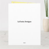 アフリカ系アメリカ人女性卒業者カード カード (裏面)