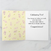 アフリカ系アメリカ人女性卒業者 カード (内部)