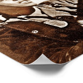 アフリカ系アメリカ人女性愛国者 ポスター (角)