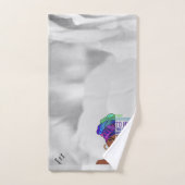 アフリカ系アメリカ人女性浴用タオルセット バスタオルセット (ハンドタオル)