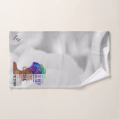 アフリカ系アメリカ人女性浴用タオルセット バスタオルセット (ハンドタオル)