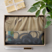 アフリカ系アメリカ人女性混合メディアの切り離し 薄葉紙 (ギフト)