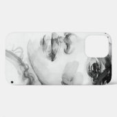 アフリカ系アメリカ人女性美しいファッション図 Case-Mate iPhoneケース (裏面 (横))