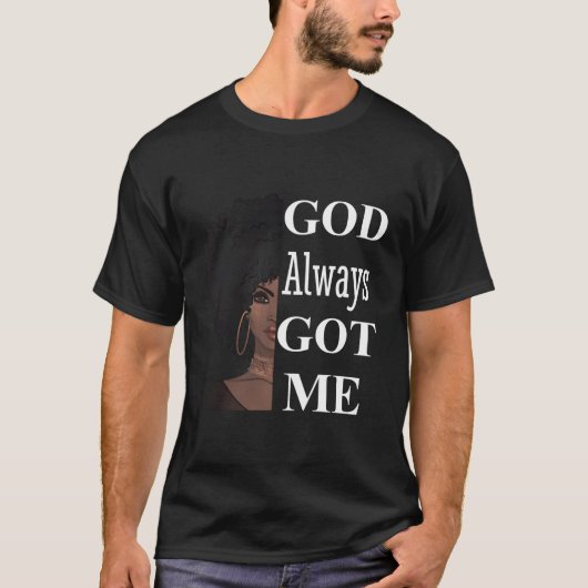 アフリカ系アメリカ人女性 Tシャツ (正面)