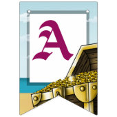 アフリカ系アメリカ人女海賊誕生日バンティング国旗 バンティングフラッグ (第3の旗)