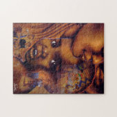 アフリカ系アメリカ人家族 ジグソーパズル (横)