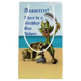 アフリカ系アメリカ人少年の海賊 スモールペーパーバッグ