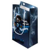 アフリカ系アメリカ人少年スーパーヒーロー スモールペーパーバッグ (正面アングル)