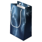 アフリカ系アメリカ人少年スーパーヒーロー スモールペーパーバッグ (裏面アングル)